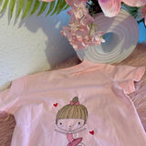 Stickdatei Ballerina 2 Cute Girl, Mädchen Set 945 - Sewando