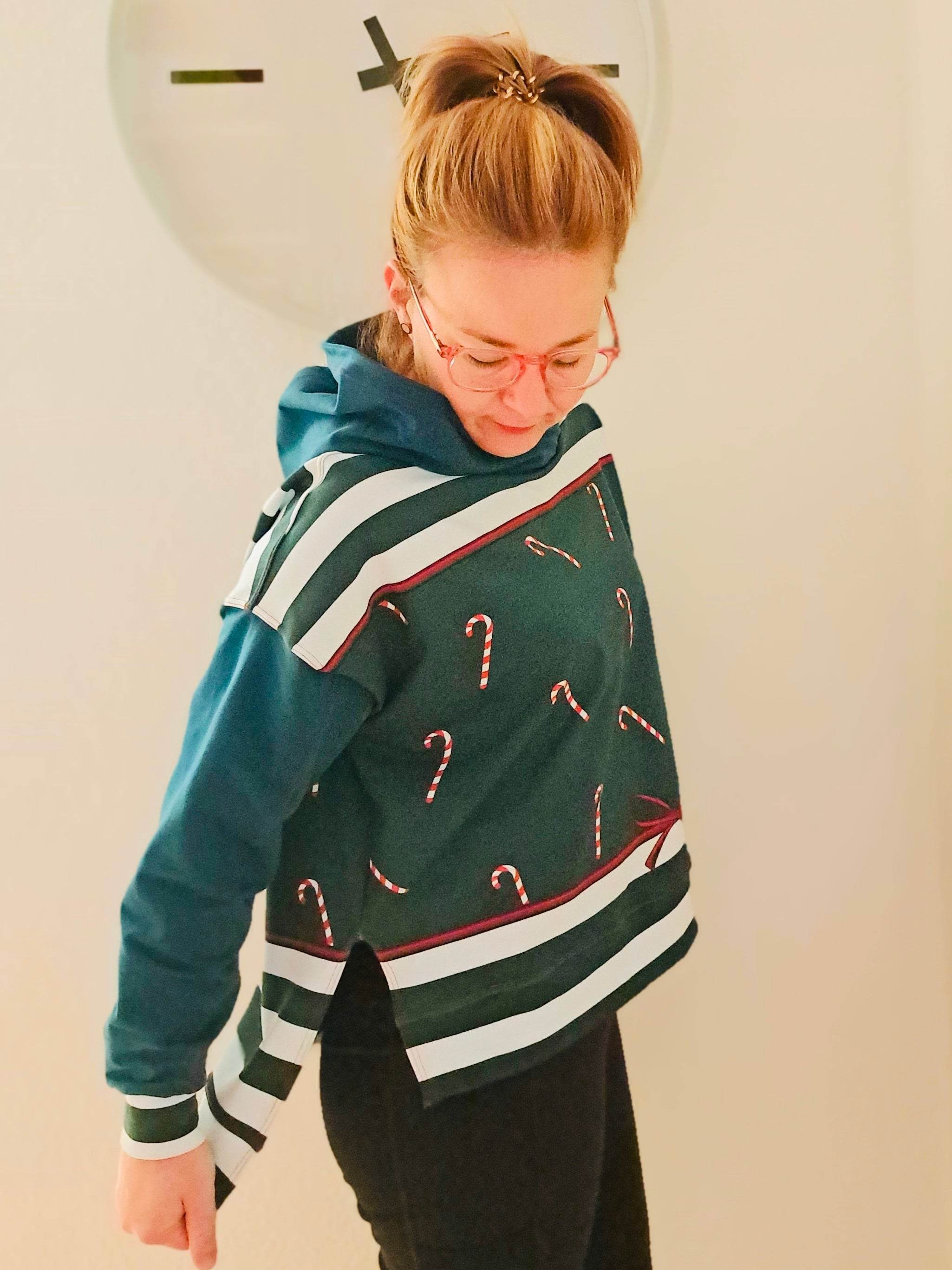 Schnittmuster Hoodiejacke Jackhoo, Größe XS - XL : - Sewando