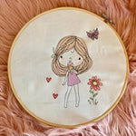 Stickdatei Sommer Girl 1 Set 947 - Sewando