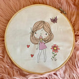 Stickdatei Sommer Girl 1 Set 947 - Sewando