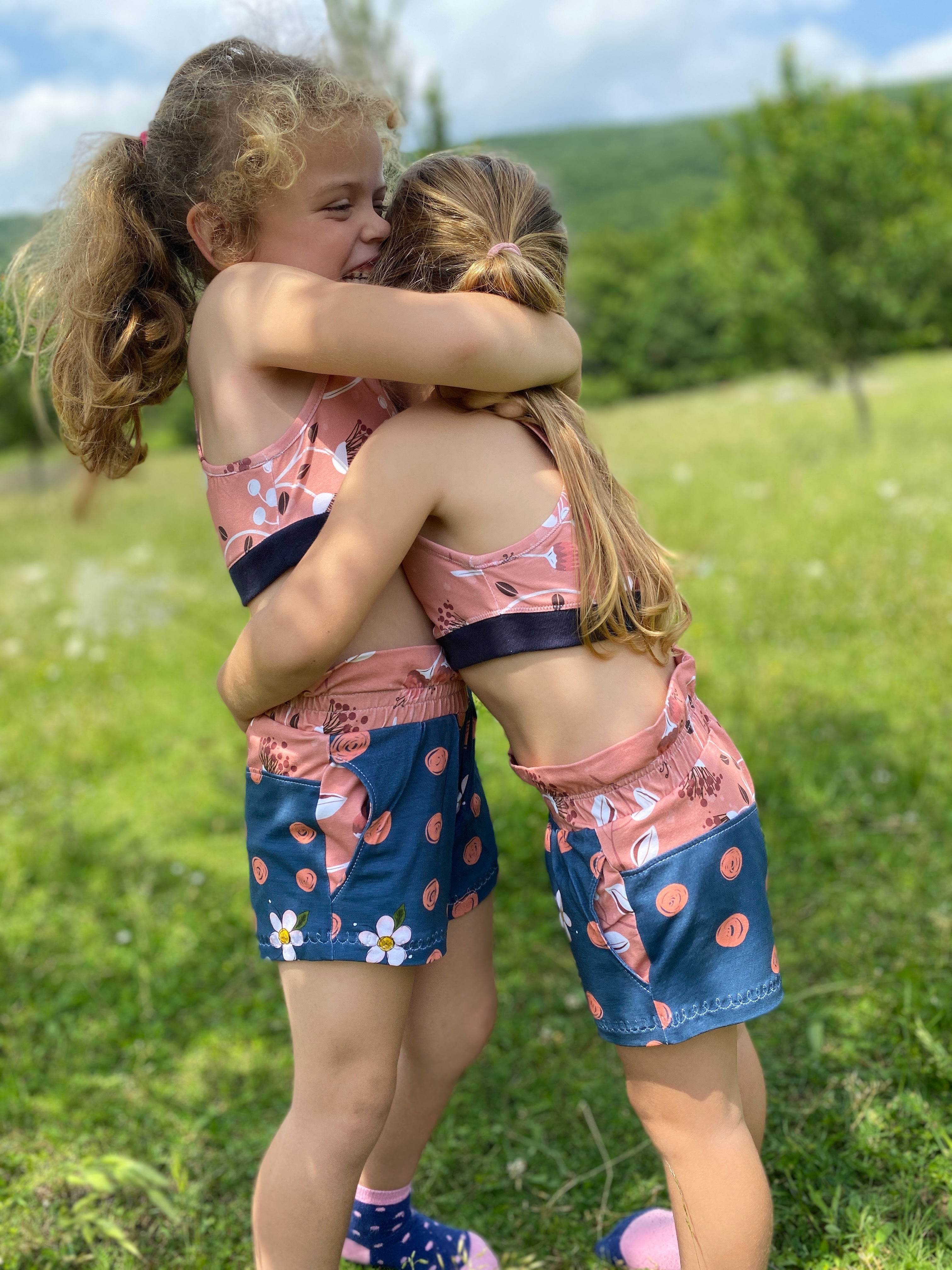 Schnittmuster Sommerhose Shorts für Kinder Amora Gr. 74-122 - Sewando