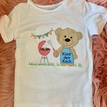 Stickdatei Teddy beim Grillen Set 751 - Sewando