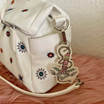Stickdatei Schlüsselanhänger Leuchtturm und Anker mit BlumenSet 953 - Sewando