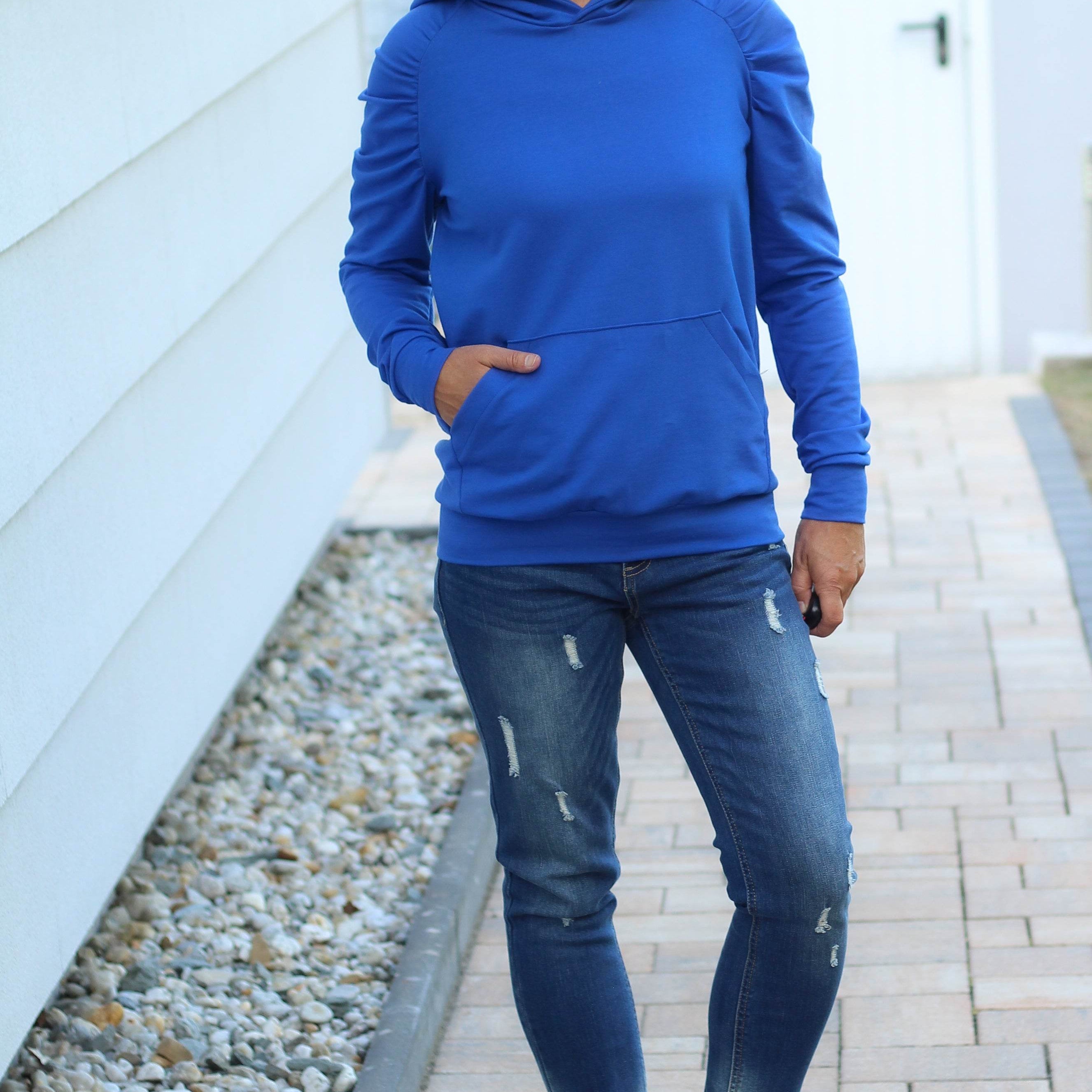 Schnittmuster Hoodie EBERN Gr. 34-56 + gratis Plotterdatei : - Sewando