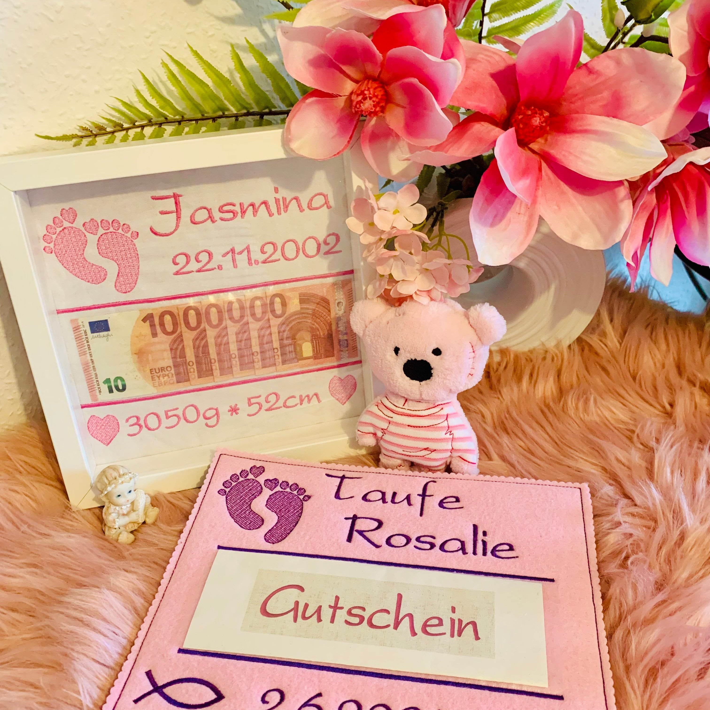 Stickdatei Schrift Schönschrift ca. 22mm Buchstaben und Zahlen Set 956 - Sewando