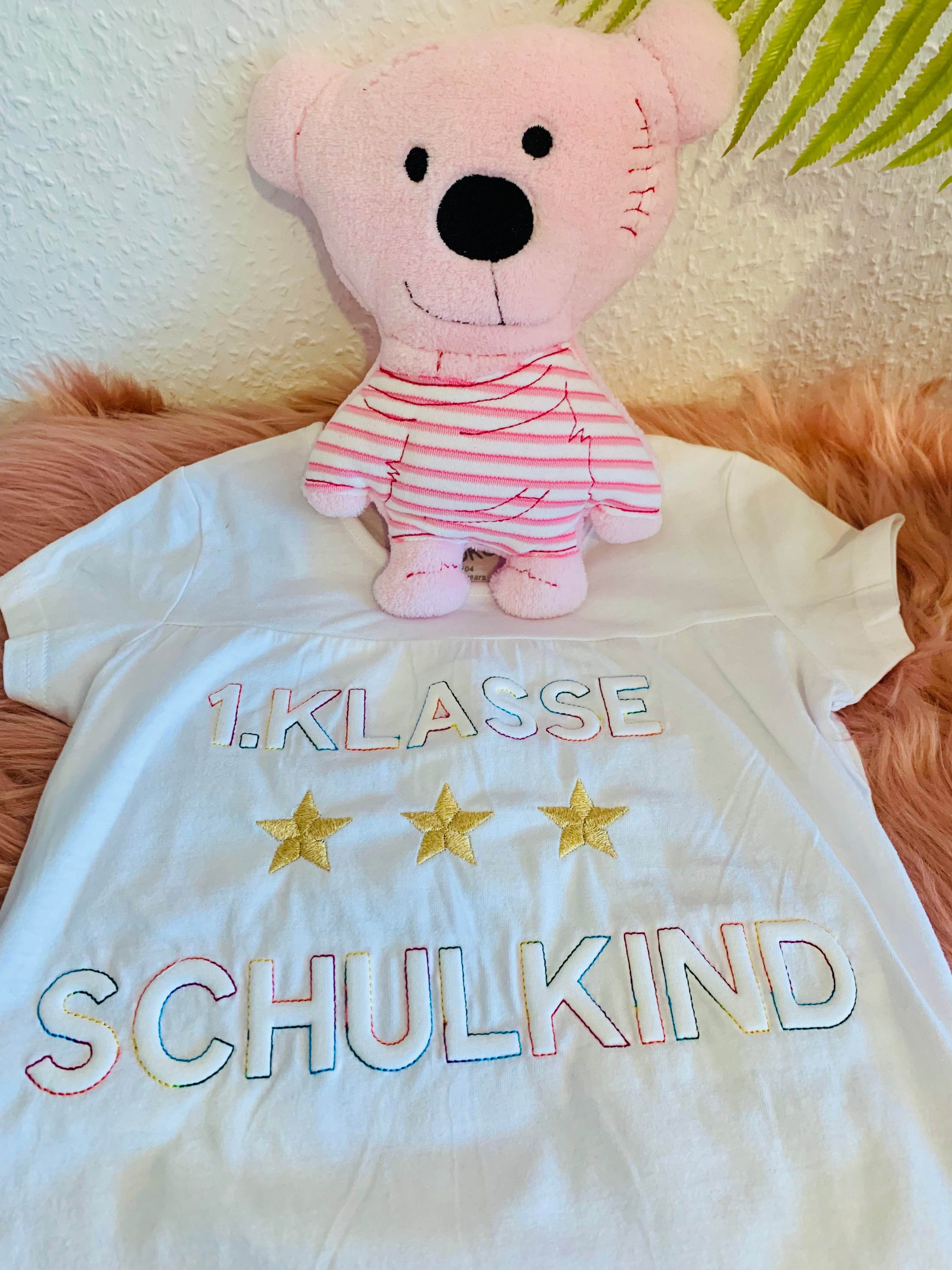 Stickdatei Schrift Schulkind 3D Set 957 - Sewando