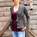 Schnittmuster Cardigan Lakeke, Grösse 32-48 - Sewando