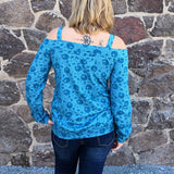 Schnittmuster Shirt "Sporty Off-Shoulder Woman" Gr. 32-54