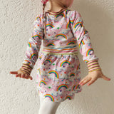 Schnittmuster Raglankleid Winter Glanz