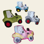 Stickdatei Traktor In the Hoop Kuschelkissen Set 2527 - Sewando