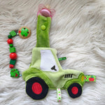 Stickdatei Traktor Schnullertuch In the Hoop Knistertuch Set 2528 - Sewando