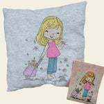Stickdatei Cute Girl mit Koffer Set 2529 - Sewando