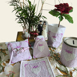 Stickdatei Hochzeit Set XXL mit Herz und Rose  Set 808