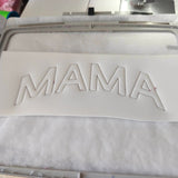 Stickdatei Mama 3D Trapunto Schriftzug Set 2536 - Sewando