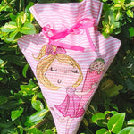 Stickdatei Schultüte mit Girl In the Hoop Set 2537a - Sewando