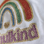 Stickdatei Glitzer Vinyl Regenbogen Schulkind Set 2545 - Sewando