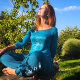 Schnittmuster Nacht-Set Dornröschen (chill&sleep: Sewatpants und Loungewear Shirt)