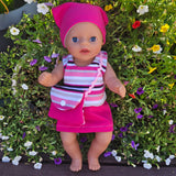 Stickdatei Puppenkleidung für Baby Puppe ca. 36cm Set 2570 - Sewando