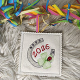 Stickdatei Glücksbringer Untersetzer Set 2602