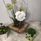 Stickdatei Glücksbringer Blumenstecker Stabdatei Set 2607