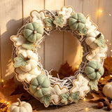 Stickdatei Herbst Kürbis und Blätter Set 26147
