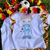 Stickdatei Fußball Junge mit Ball Set 959 - Sewando