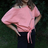 Schnittmuster Knotenshirt Luftige Brise