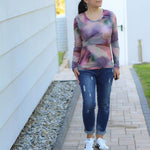 Schnittmuster BASIC Shirt Nr.1 Rundhals Gr. 32-56 + gratis Plotterdatei - Sewando