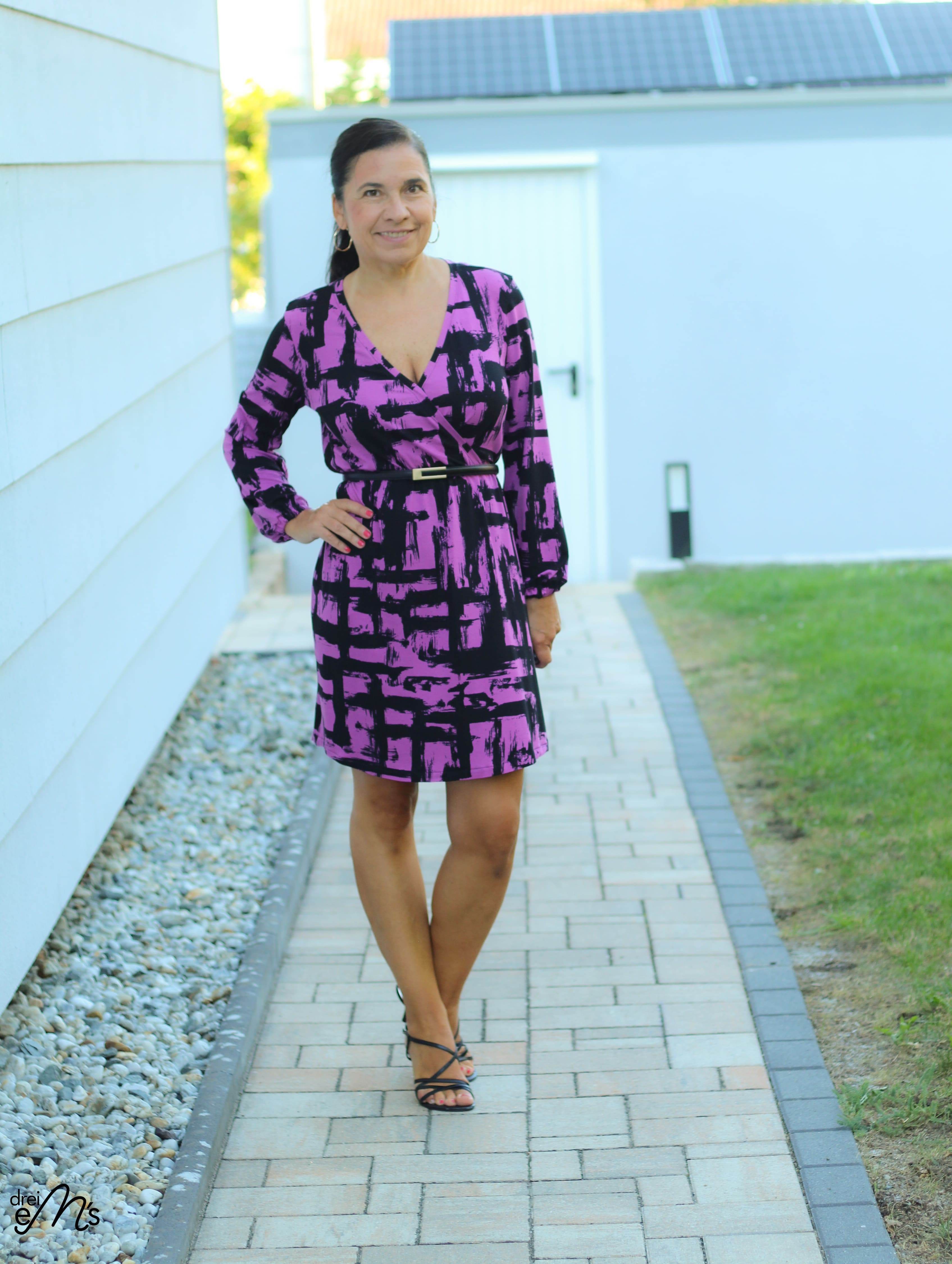 Schnittmuster PDF Ebook Kleid ARNARA Gr. 34-54 - Sewando