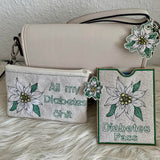 Stickdatei Edelweiss Lineare Art Blume Set 962 - Sewando