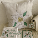 Stickdatei Edelweiss Lineare Art Blume Set 962 - Sewando