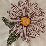 Stickdatei Margerite Blume Lineare Art Set 964 - Sewando