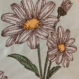 Stickdatei Margerite Blume Lineare Art Set 964 - Sewando