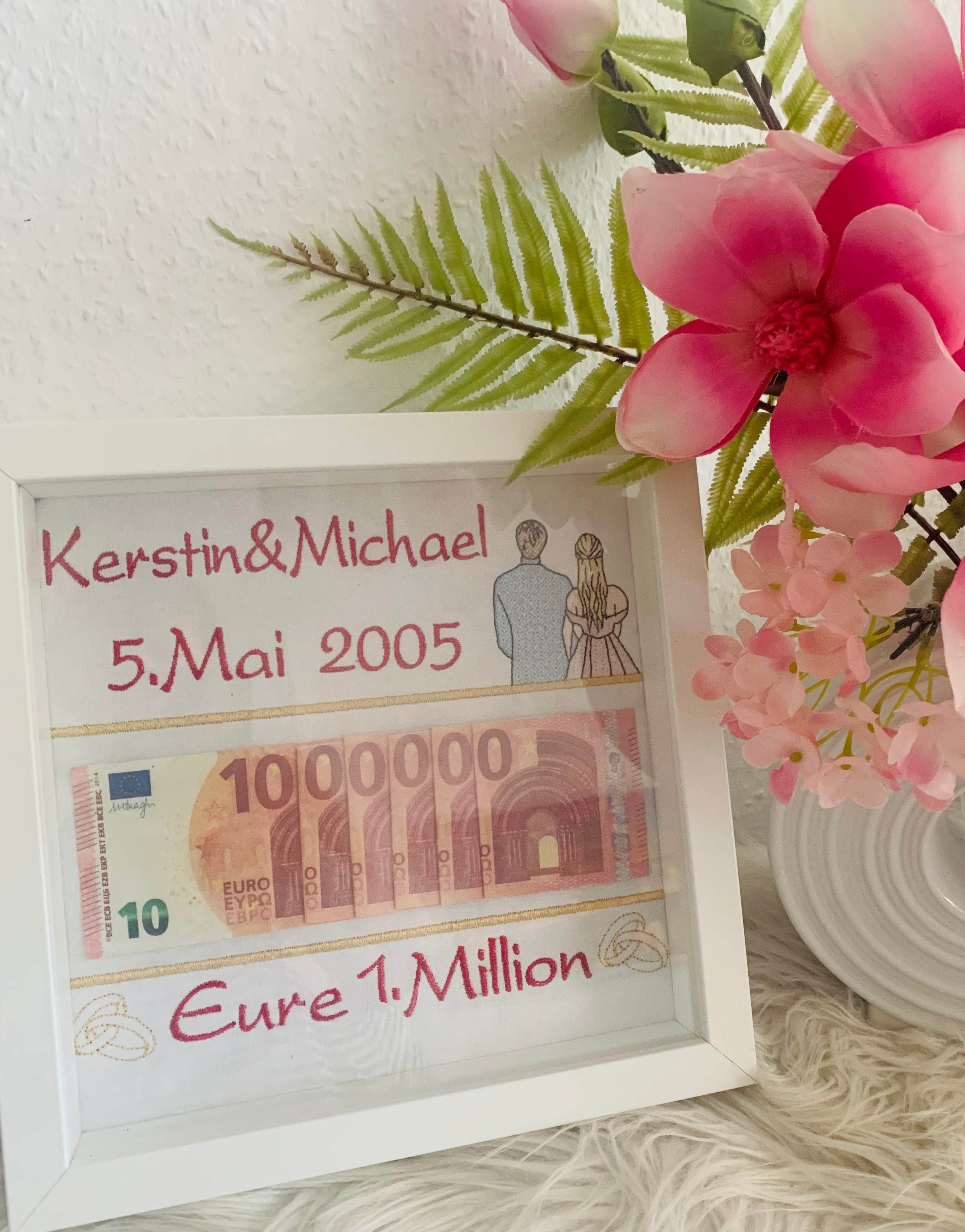 Stickdatei Hochzeit Jubiläum Eure 1. Million Set 956 - Sewando