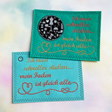 5x Stickdatei "schneller sticken" ITH und Solotext
