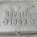 Stickdatei Schrift 3D Trapunto ca. 7cm Set 965 - Sewando