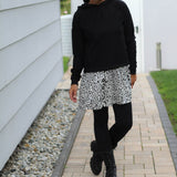 Schnittmuster Hoodie/Kleid/Rock GREDING Gr. 34-56 : - Sewando