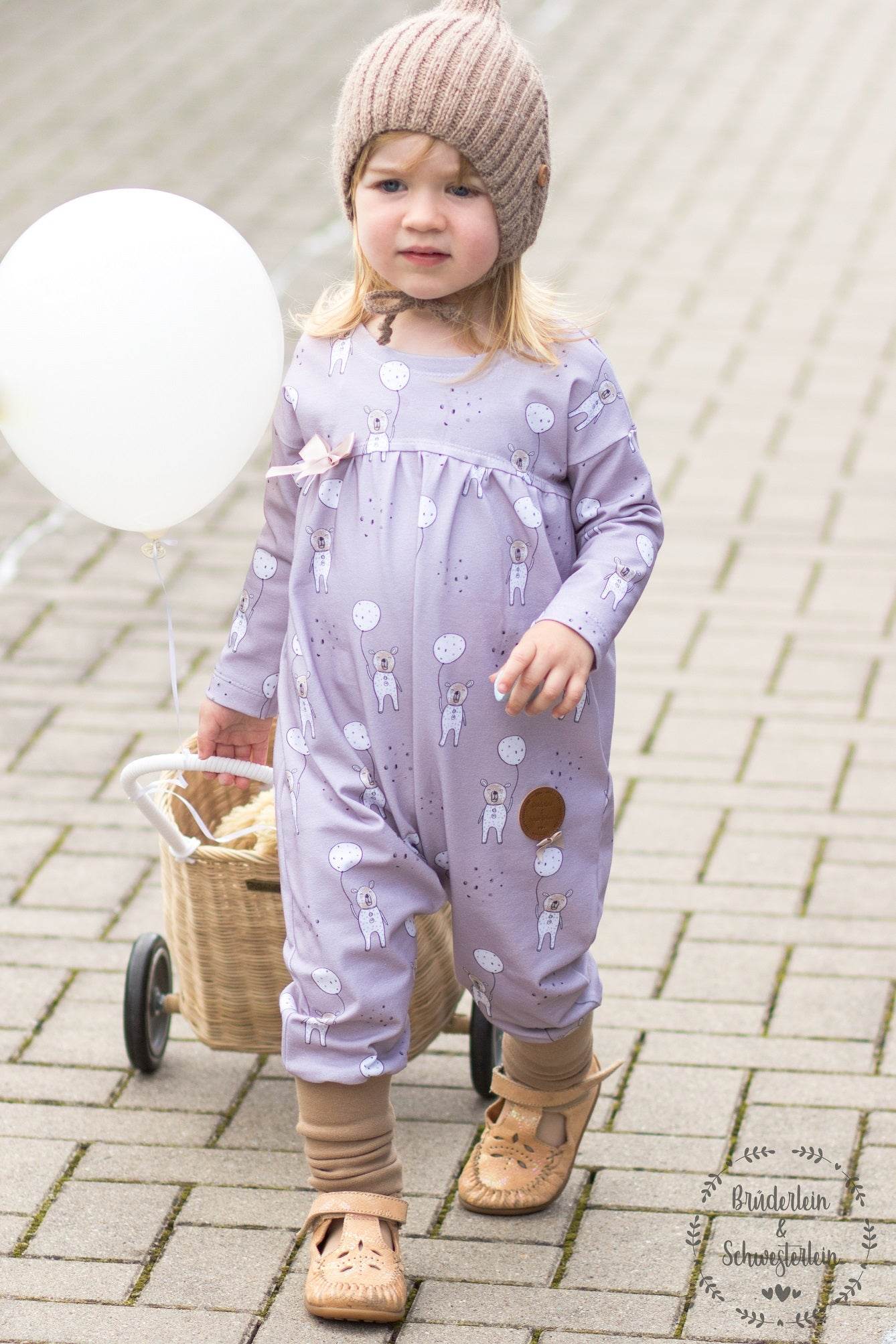 Schnittmuster Baggy Romper - BEAMER Version - Gr. 56 - 146 - Sewando