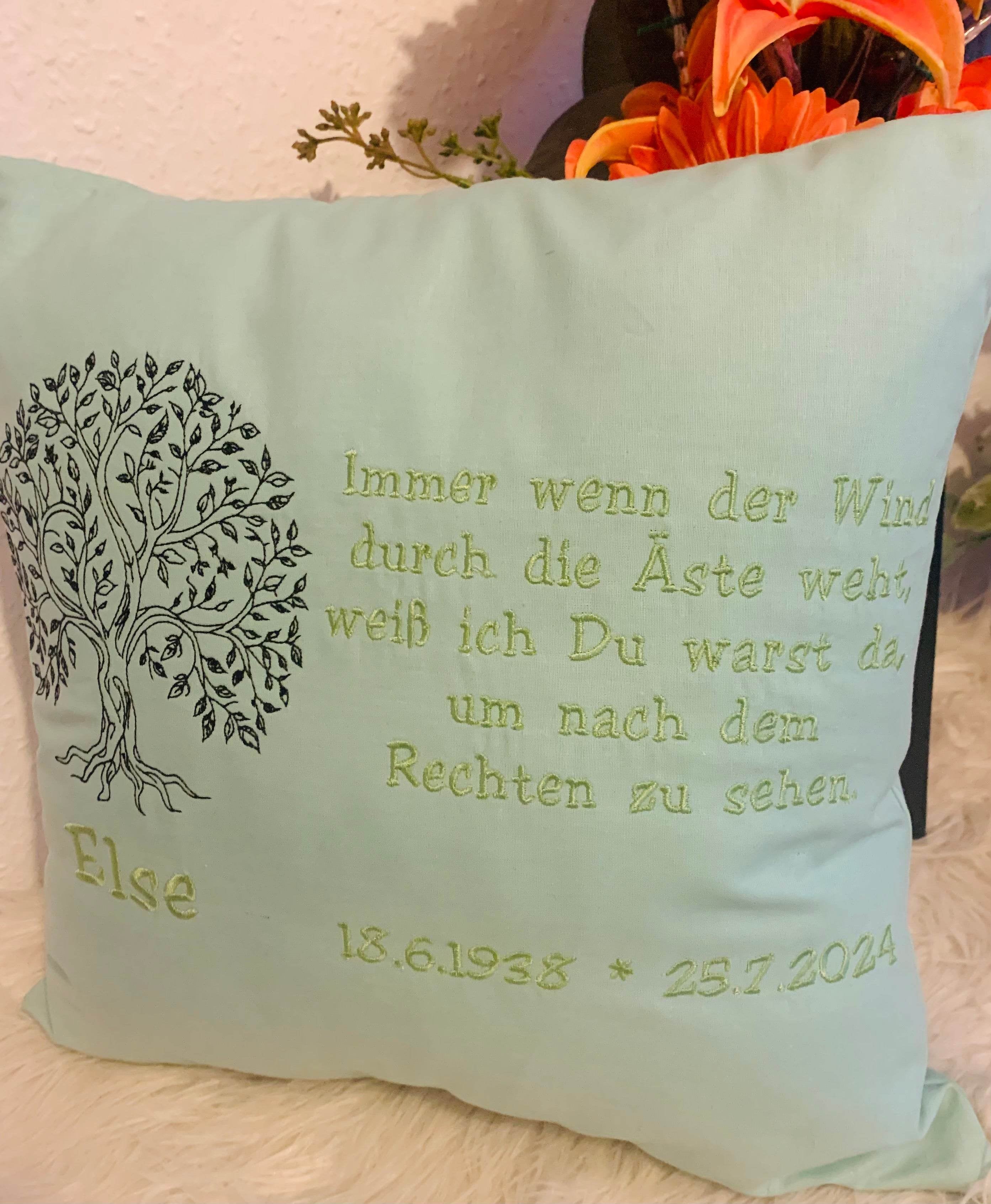 Stickdatei Trauer Lebensbaum Baum Set 970 - Sewando