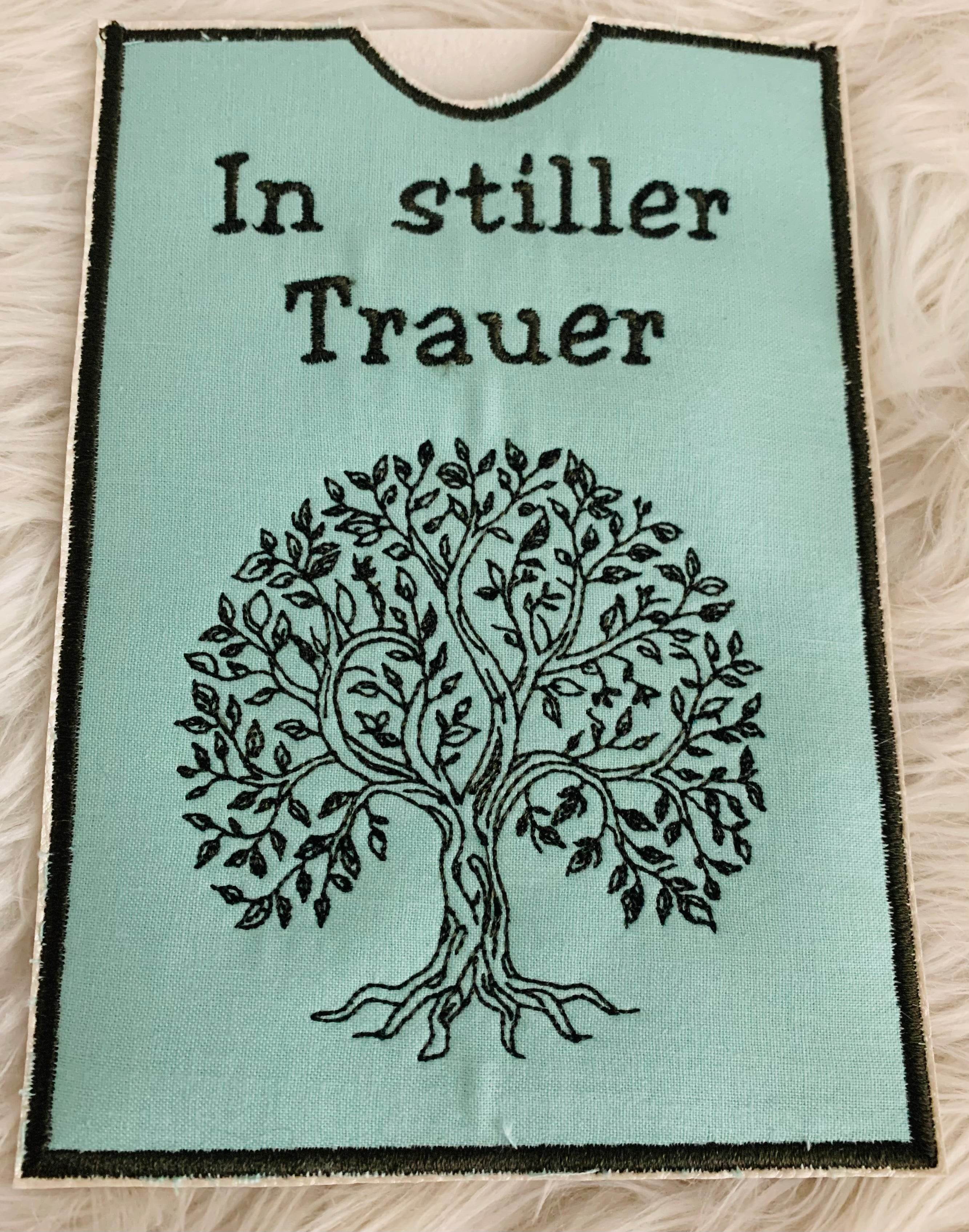 Stickdatei Trauer Lebensbaum Baum Set 970 - Sewando