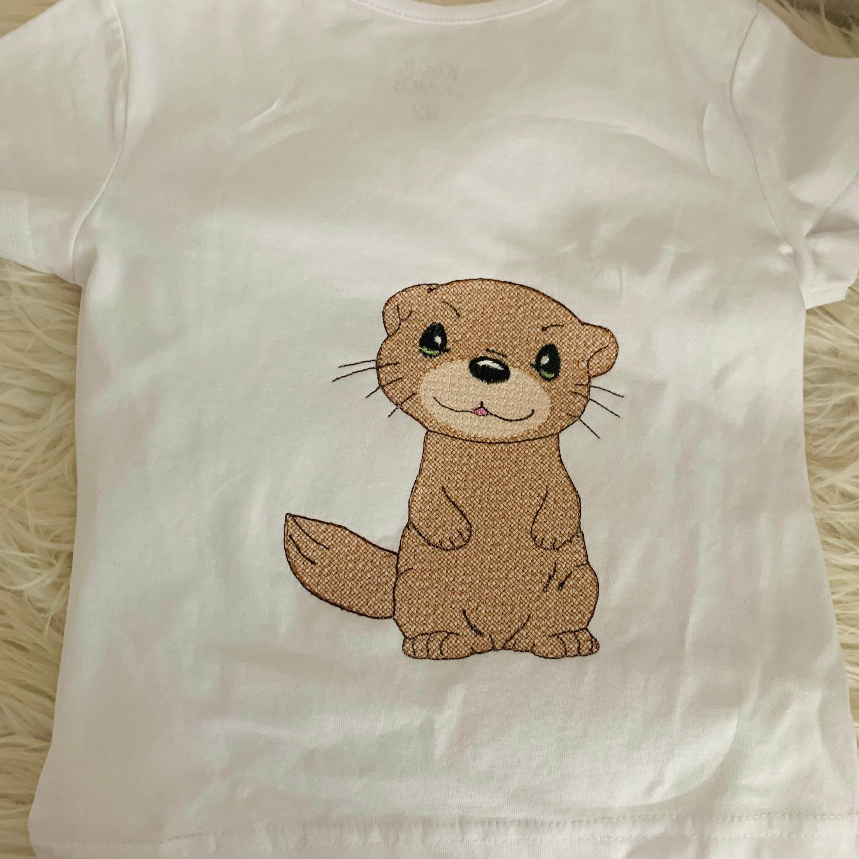 Stickdatei Otter Lineare Art Set 971 - Sewando