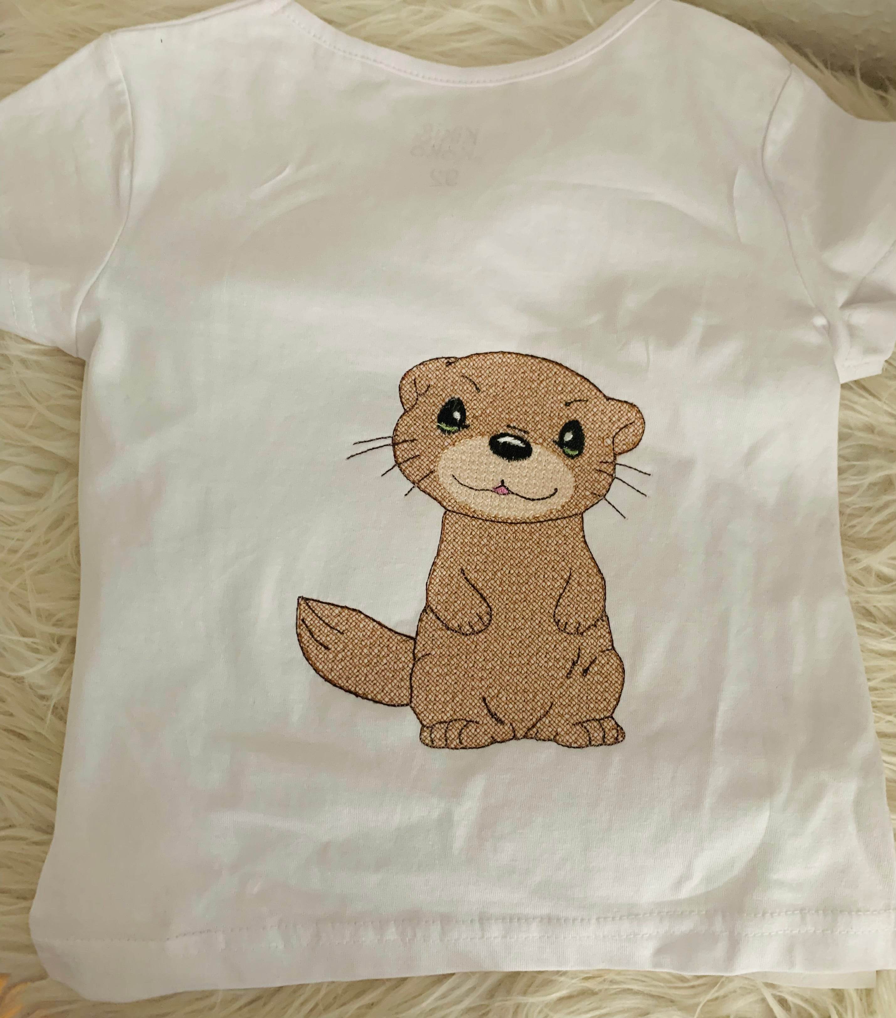 Stickdatei Otter Lineare Art Set 971 - Sewando