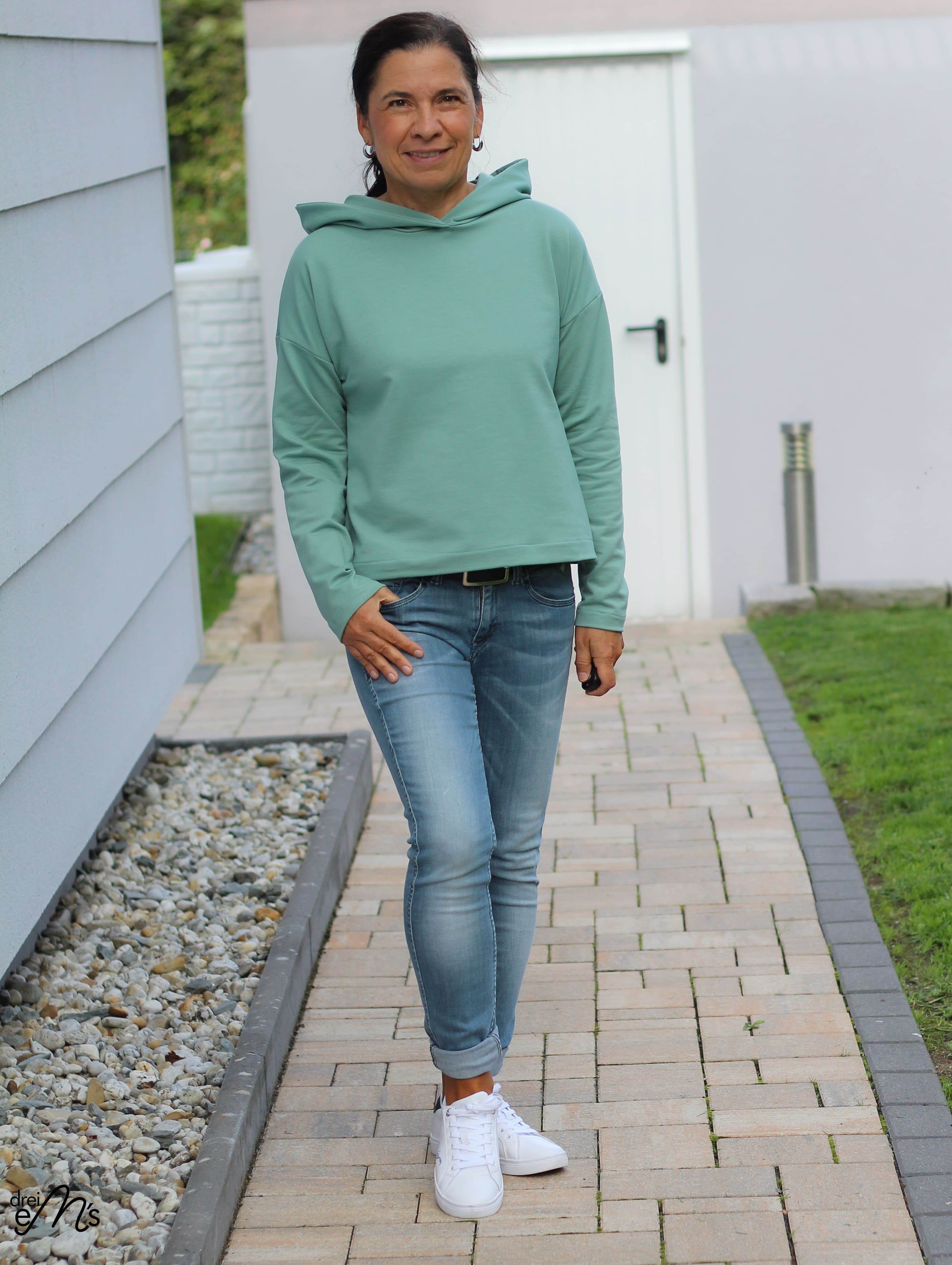 Schnittmuster Hoodie GREDING Gr. 34-56 : - Sewando