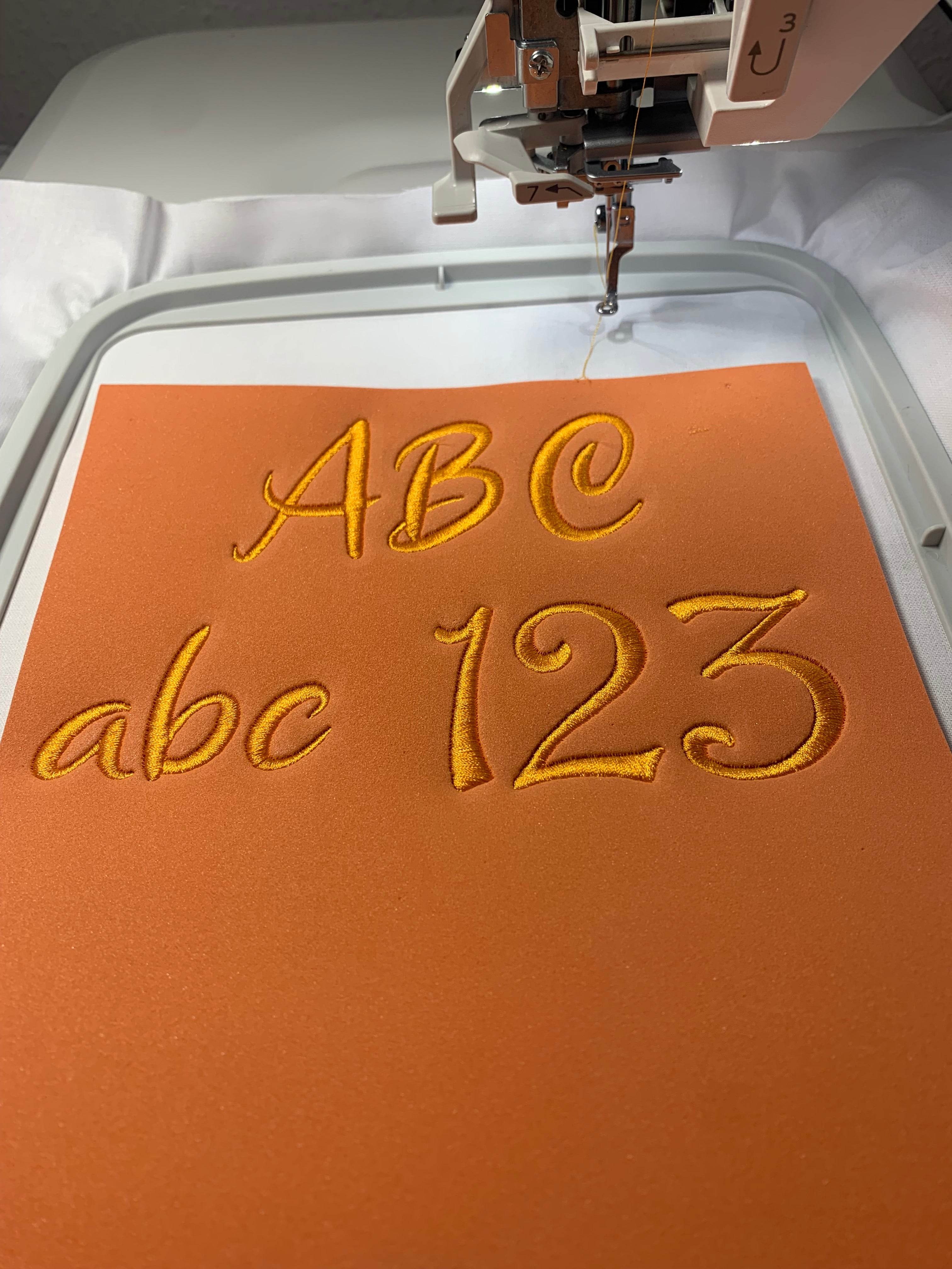 Stickdatei 3D Sweet Schrift ca. 50mm Set 592 - Sewando