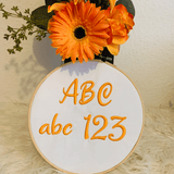 Stickdatei 3D Sweet Schrift ca. 50mm Set 592 - Sewando
