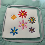 Stickdatei 3D Blume Set 977 - Sewando
