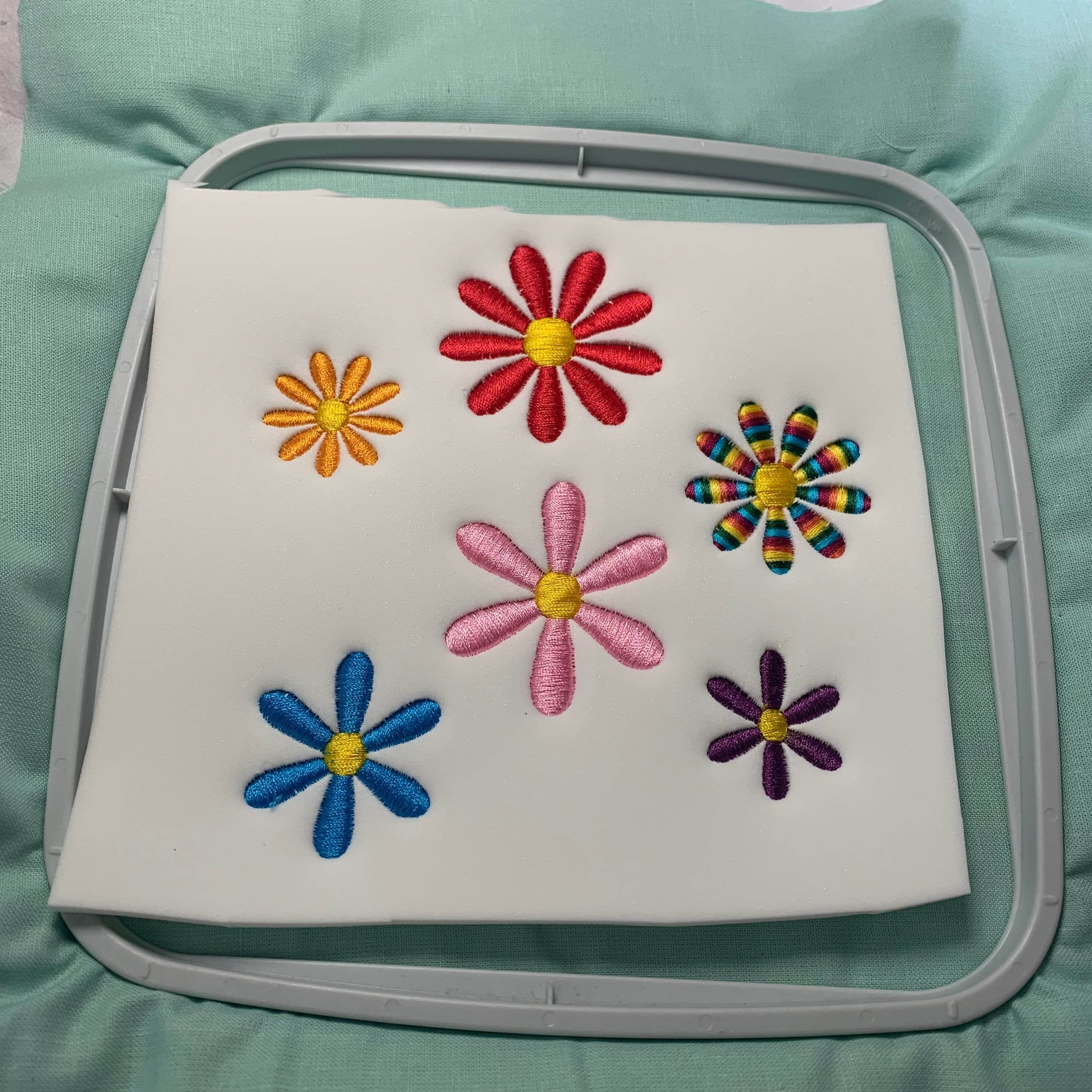 Stickdatei 3D Blume Set 977 - Sewando