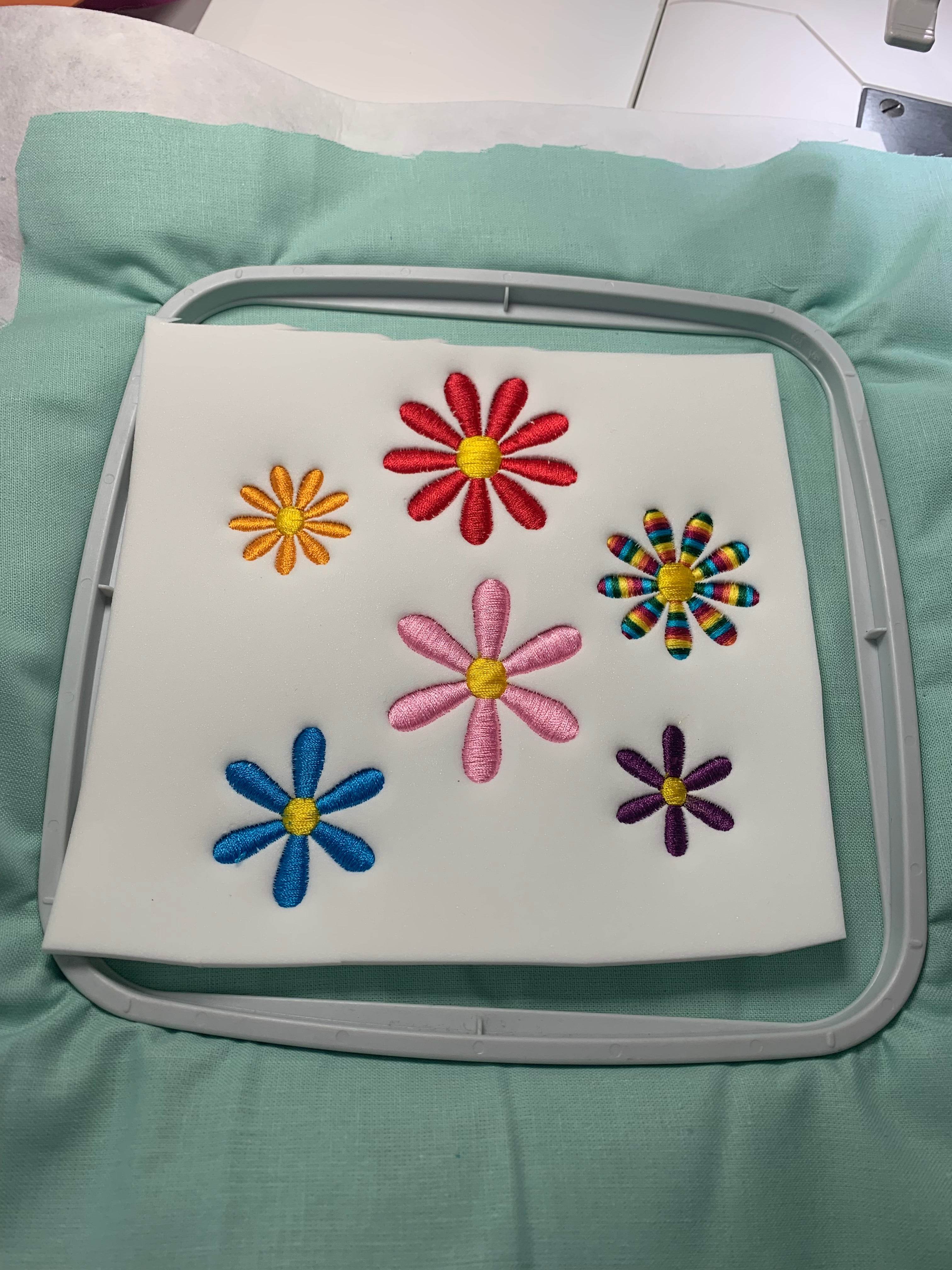 Stickdatei 3D Blume Set 977 - Sewando
