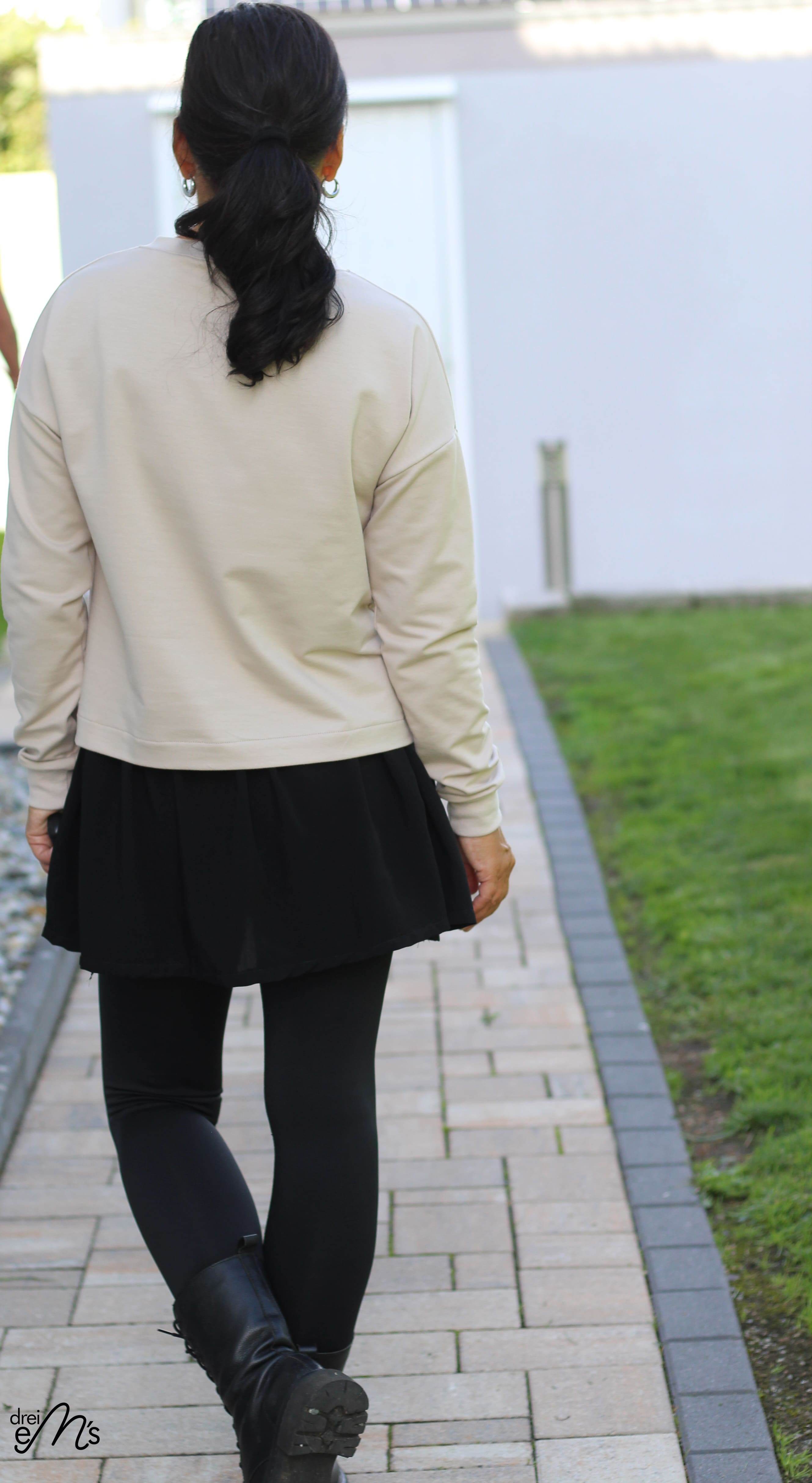 Schnittmuster Hoodie/Kleid/Rock GREDING Gr. 34-56 : - Sewando