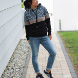 Schnittmuster Colorblocking Hoodie ENINGEN Gr. 34-56 : - Sewando